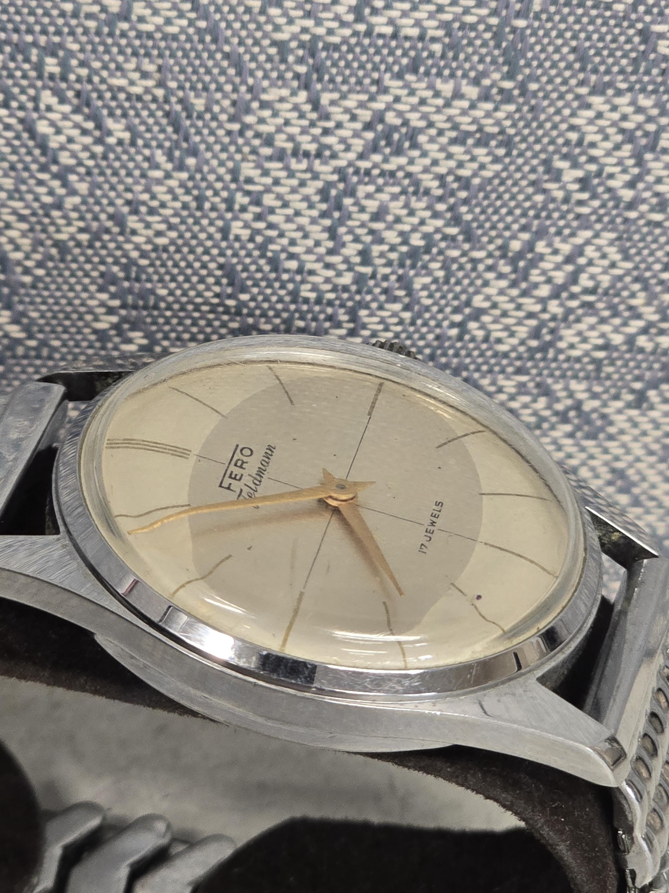 Vintage Fero Feldmann Swiss Watch – 17 Jewels, Manual Wind - Etsy