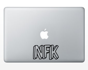 NFK 3D Decal - Norfolk Virginia Custom City Decal