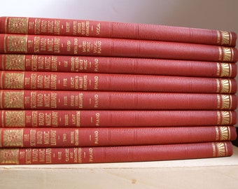 Vintage Set of The  Scribner Radio Music Library vols. 1-8, copyright 1932