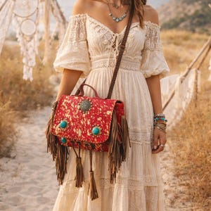 大型ボヘミアンショルダーバッグ、バンジャラレザートート、職人技のショッパーバッグ、アップサイクルパッチワークハンドバッグ、フェスティバルボヘミアントート