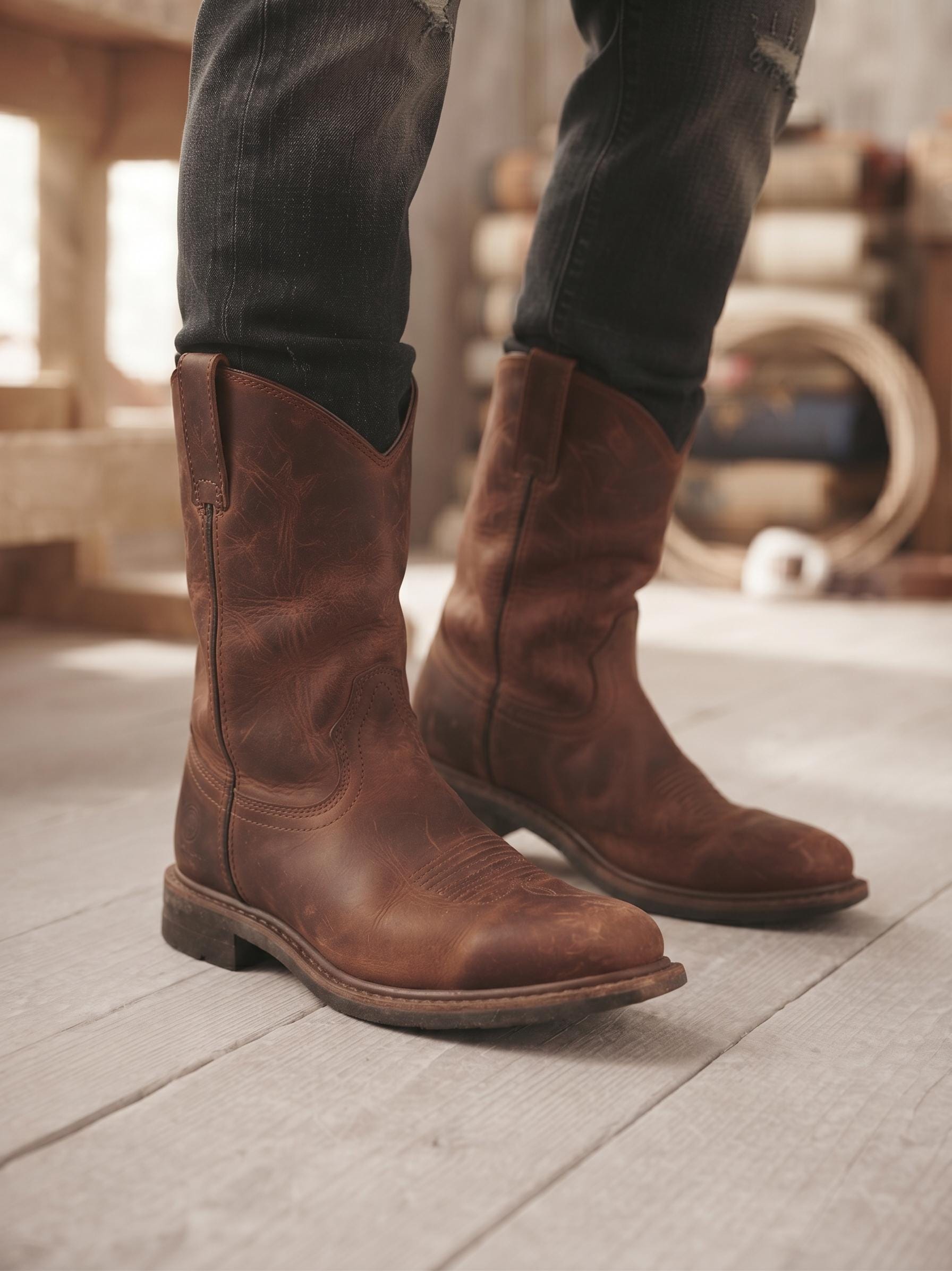 Used cowboy boots men - Etsy 日本