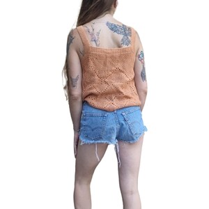 Vintage Levi&#39;s Denim Hot Pants | Extra Short 90s Cutoff Shorts | Sexy High Waist Denim | Unisex | Y2K Festival Style