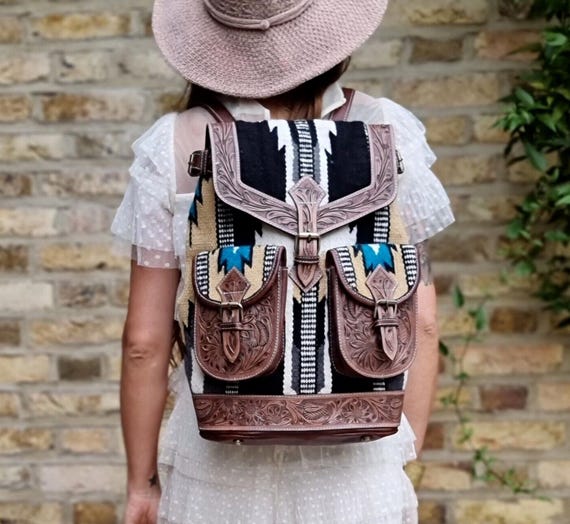 boulevard leather backpack Frank and Oak The Boulevard Leather Backpack in Natural