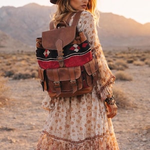 Boho Aztec Backpack - Etsy display picture 2