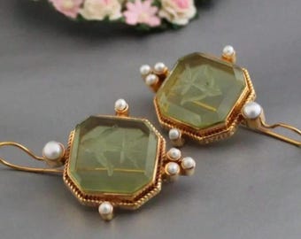 Orecchini Pendenti Etnici Boho Donna - Argento 925 Con Lapislazzuli - Fatto A Mano Tibetano In Scatola Regalo - 2