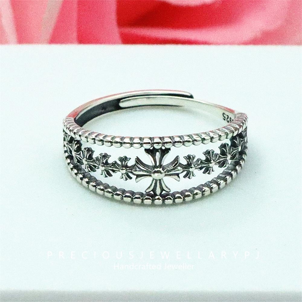 Gothic Cross Ring - Etsy