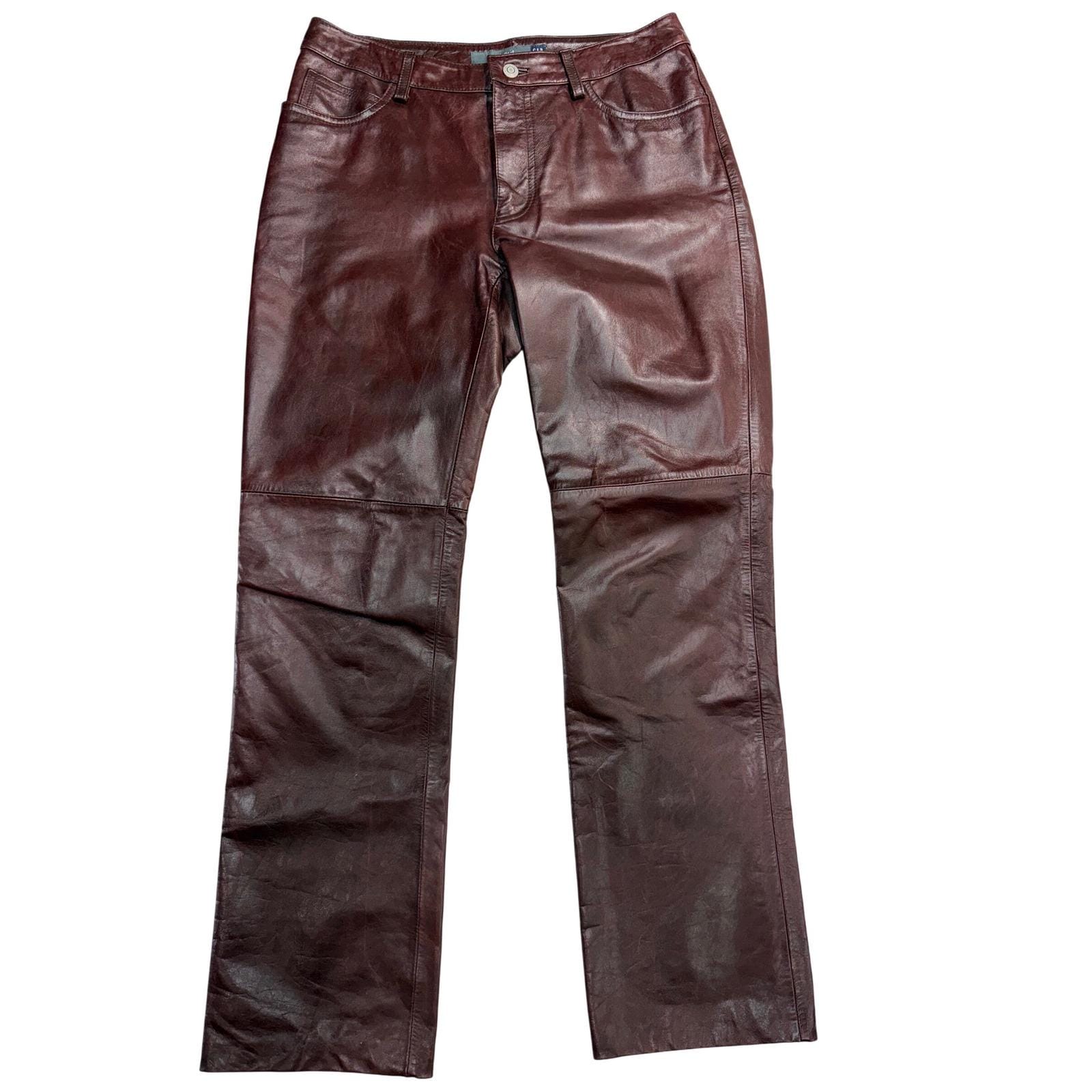 パンツ GAP Genuine LeatherPants StraightFit W31 90s OLD GAP leather pants “30×30” “straight fit”90年代 オールド
