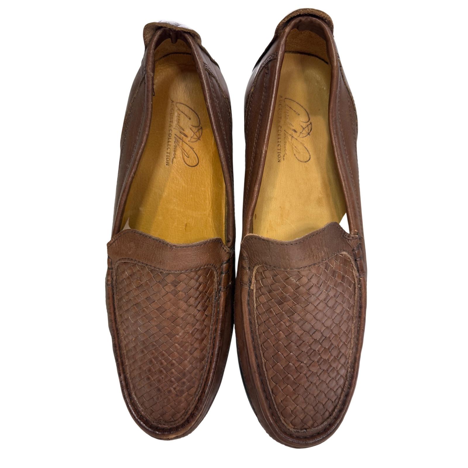 Arnold Palmer VTG Leather Loafers Augusta Collection Brown  display picture 2
