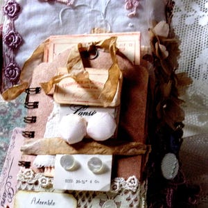Fabric Sewing themed Journal