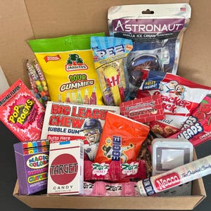 Bonbonnière Gamer rétro | Cadeau de bonbon nostalgique | Classiques de l'enfance | Commissariat