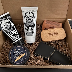 Beard Grooming Box | Men’s Self Care Kit | Curated