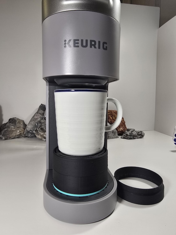 Elevate PLUS Anti-Splash Cup Stand for Keurig, Cuisinart & more, Adjustable  Coffee Maker Accessory