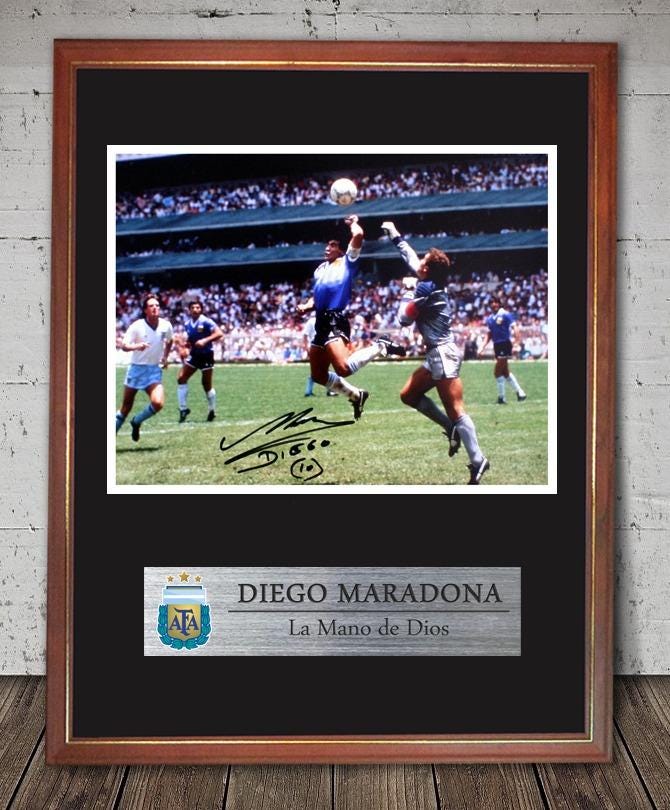 Autografo Originale Di Maradona - Collezionismo In Vendita A Treviso - Foto 4