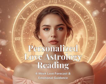 Personalized Birth Chart Love Reading | Relationship Insights + 4-Week Forecast