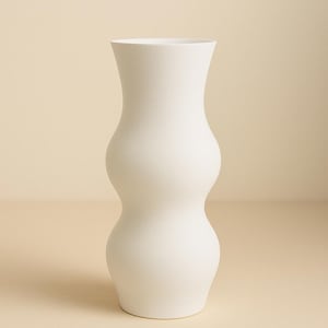 Sculpturale Totem Vaas | Organisch Design | Japandi Stijl Interieur | Model Ortensia