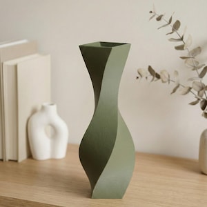 Vaso Scultoreo Moderno | Decorazione Design | Stile Parametrico Organico | Modello Iris