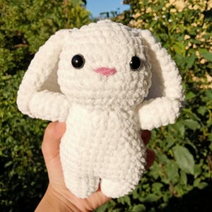 Handmade Crochet Bunny – Soft & Cuddly Amigurumi Rabbit, Cute Gift for Kids or Bunny Lovers