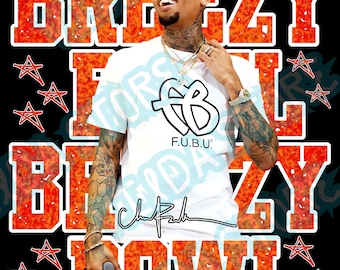 Breezy Bowl XX File PNG: Chris Brown Download digitale