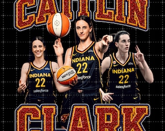 File PNG di Caitlin Clark Indiana Fever DESIGN (Download digitale)