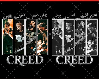 Creed Band Graphic PNG, Rock Tour Fan Art (téléchargement numérique) et prêt à imprimer