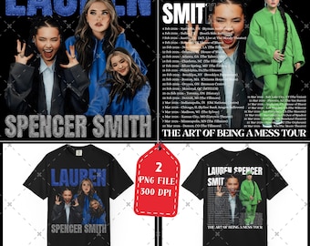 Lauren Spencer Smith The Art Of Being a Mess Tour File PNG (download digitale)
