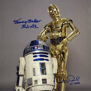 デイブ　プラウズ直筆サイン入り　スターウォーズ　フィギュア　希少. デイブ・プラウズ直筆サイン入り写真 – ダース・ベイダー、スター