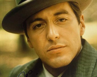アル・パチーノ サイン入り写真 - ゴッドファーザー パート2 - 11