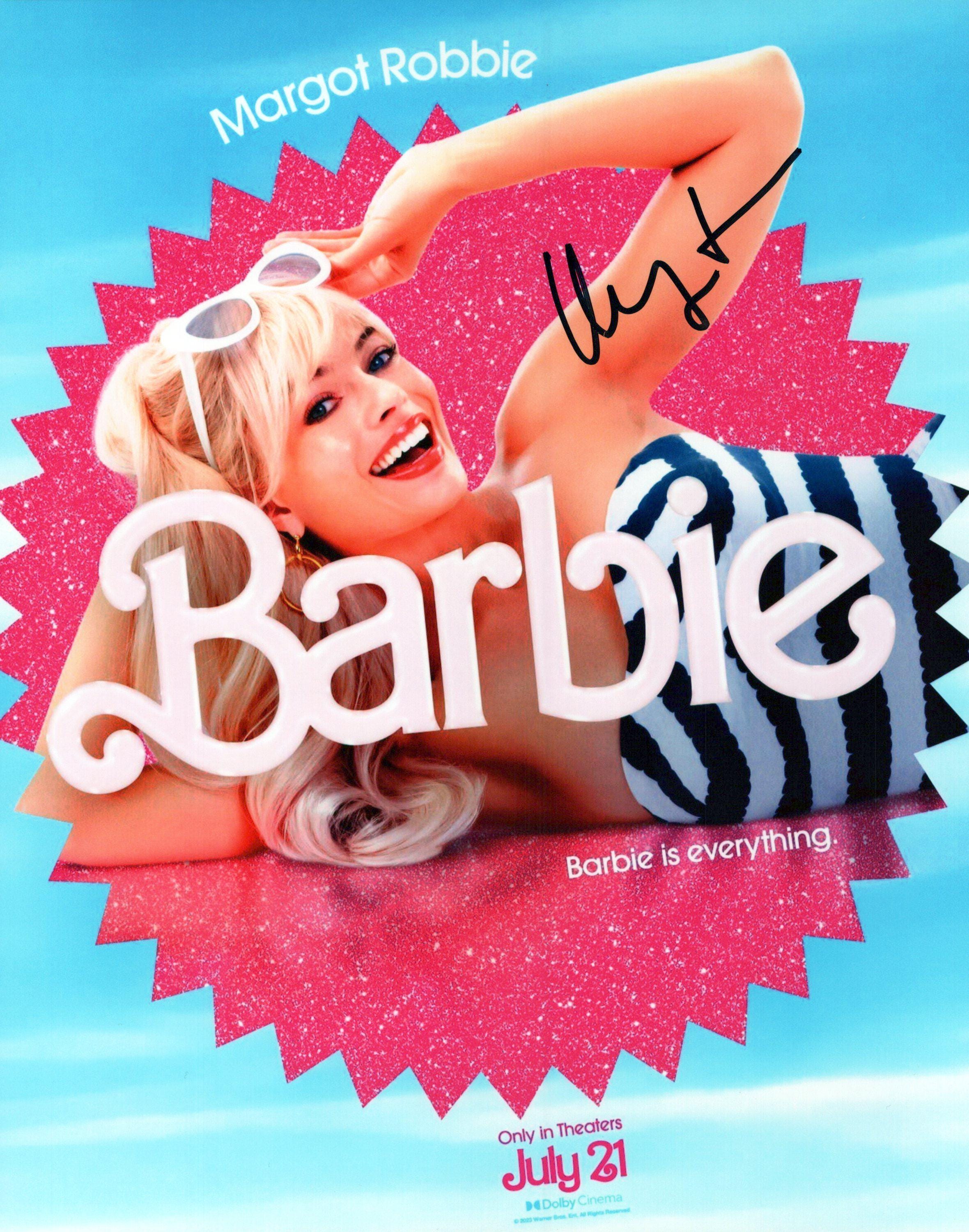 Margot Robbie Barbie Signed - Etsy