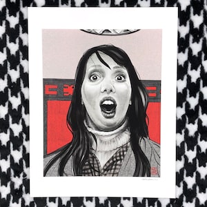 Shelley Duvall as Wendy Torrance Portrait Art Print