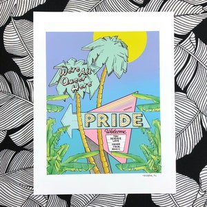 Pride All Day Art Print