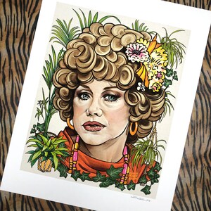 Mrs. Roper Portrait Art Print - Etsy