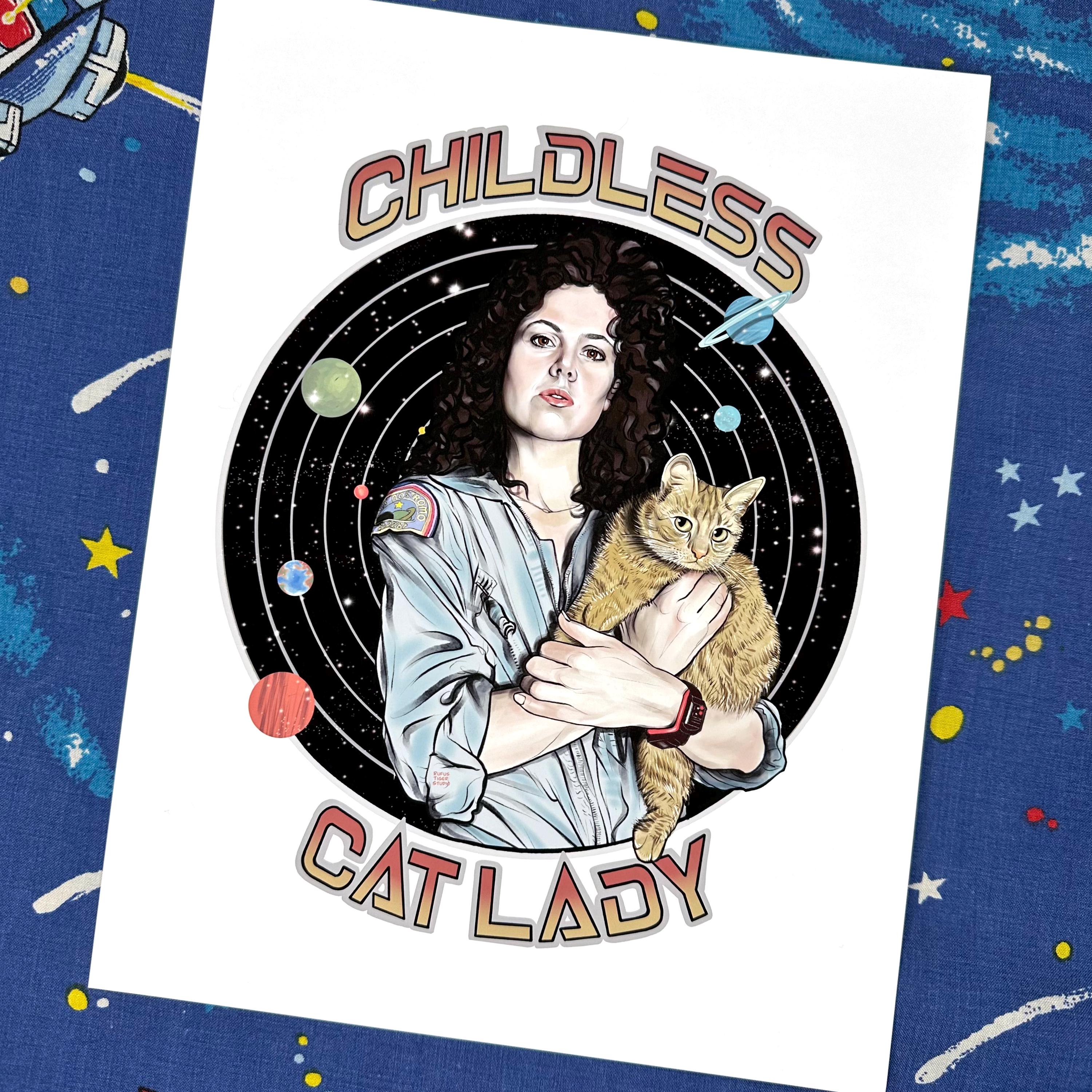 Childless Cat Lady: Sigourney Weaver as Ripley With Jonesy
