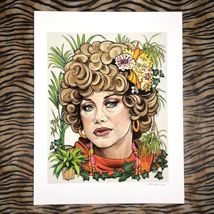 Mrs. Roper Portrait Art Print