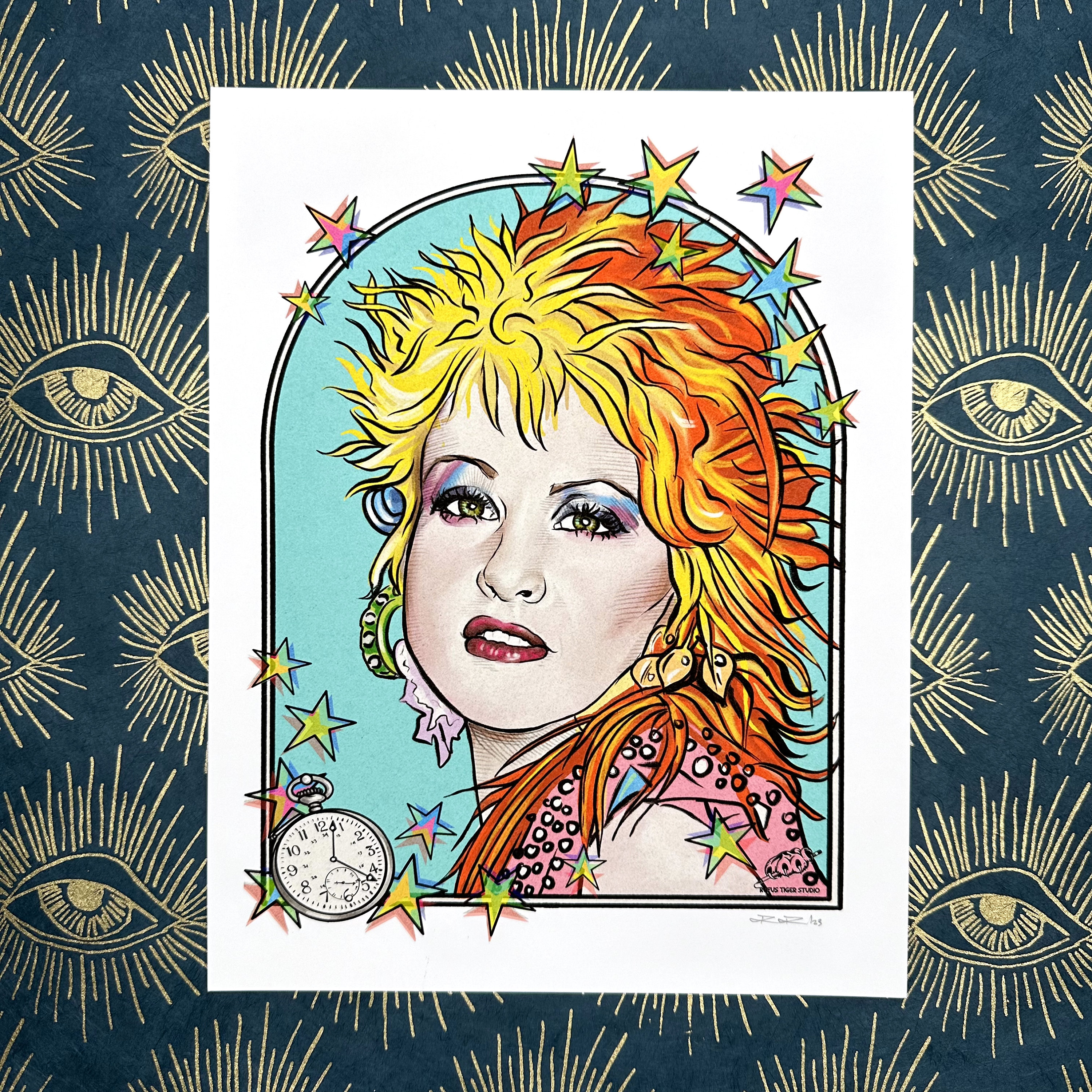 Cyndi Lauper Portrait Art Print - Etsy