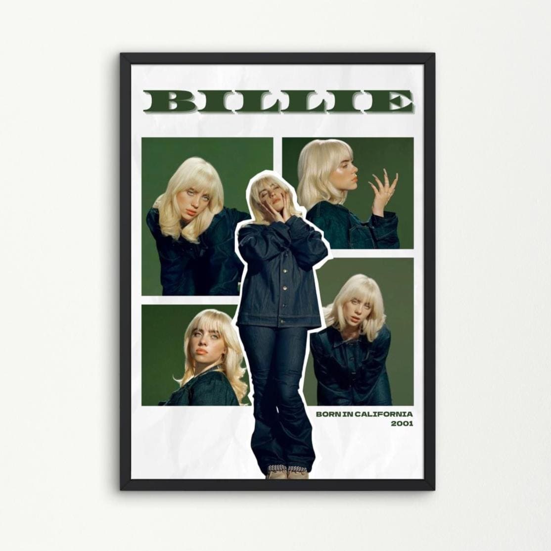 Billie Eilish ポスター 布 Billie Eilish 布 ポスター 2025 ビリーアイリッシュ グッズ