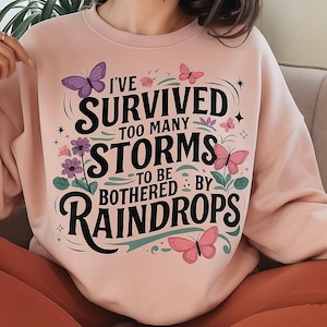 Inspirerend vlindercitaat, png-bestand: motiverend T-shirtontwerp (digitale download)