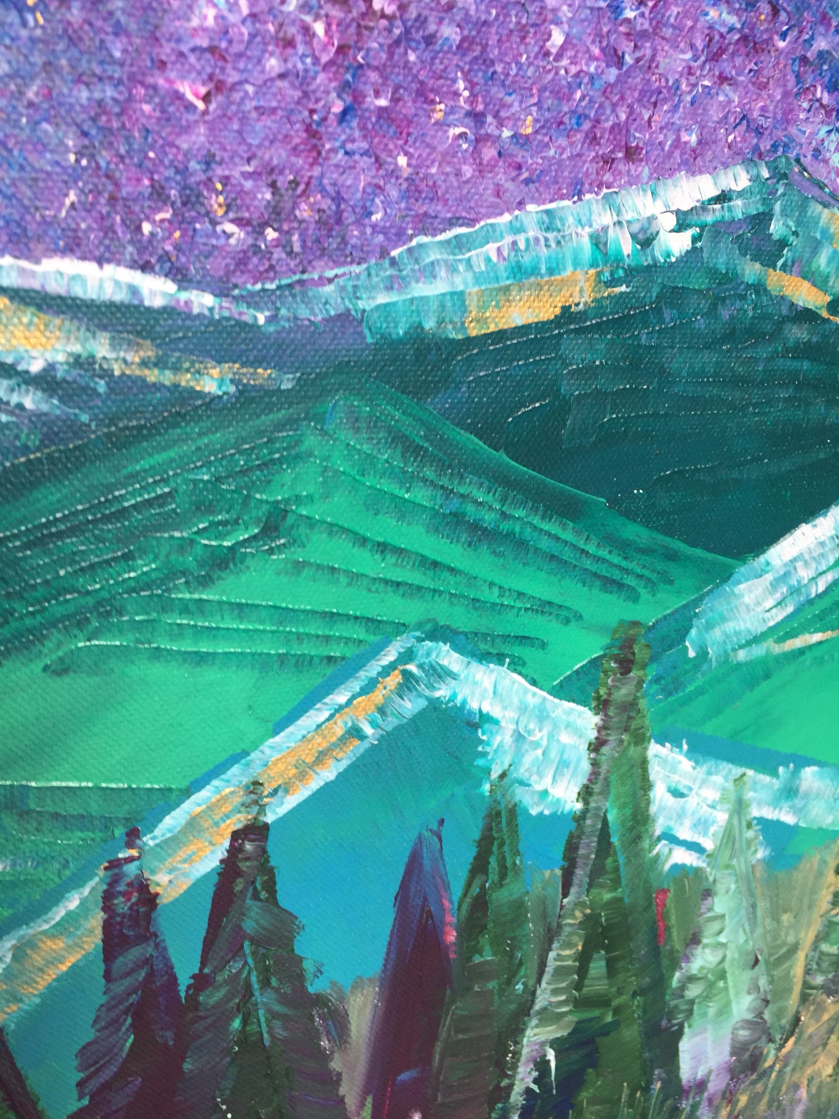 Original Art Abstract Art Modern Wall Art Galaxy Etsy