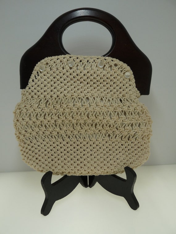 Vintage Bermuda Bag/Vintage Purse/Changeable Purse
