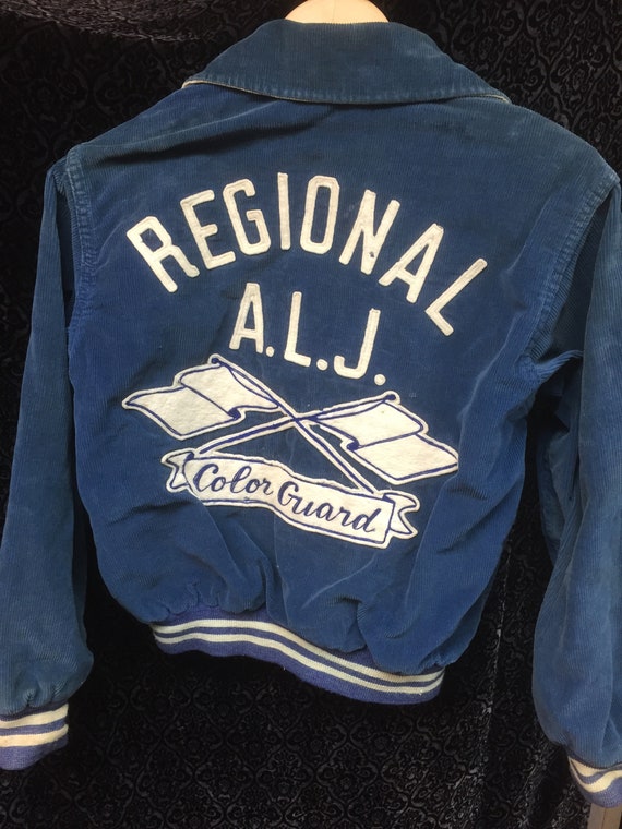 Varsity Jacket Vintage/Vintage Colorguard Jacket/C