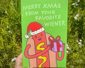 Holiday Card - Xmas Wiener