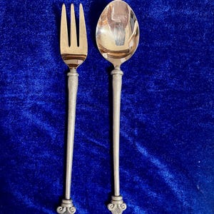 Carrol Boyes Pewter & Stainless Salad Servers(SET) – Signed C. Boyes Africa