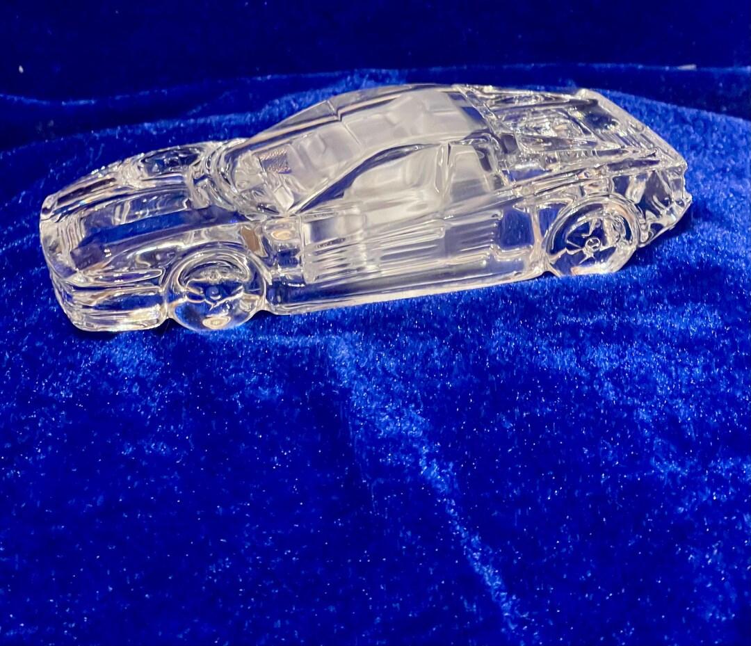 Ferrari Testarossa – Crystal Sculpture, Italy, 1980s - Etsy Australia