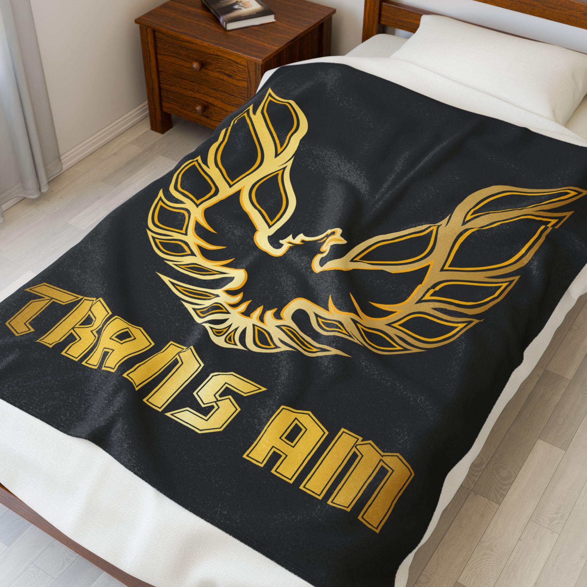 Trans Am Car Logo Blanket Velveteen Throw Soft Cozy Winter Cabin Warm ...