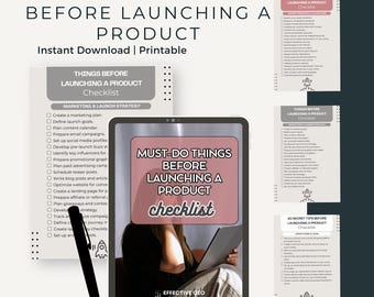 Product Launch Checklist: 100 Tips + 20 Secrets (PDF Download