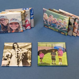 9 Custom Photo Magnets: Personalized Photo Magnet Keepsakes image 6