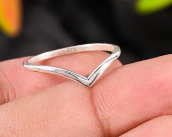 Sterlingzilveren spiraalring, handgemaakte sierlijke boho-sieraden, minimalistische zilveren ring voor vrouwen, cadeau voor haar, 925 zilveren statement-sieraden