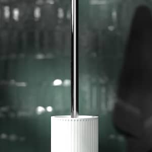 Minimalist toilet brush holder – Modern toilet accessory, designer bathroom accessory, sustainable brush stand