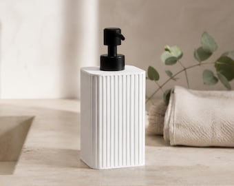 Moderner Seifenspender aus PLA | 3D-Druck | Nachhaltiger Soap Dispenser | Minimalistisches Bad Accessoire | Bathroom Decor | Home Decor