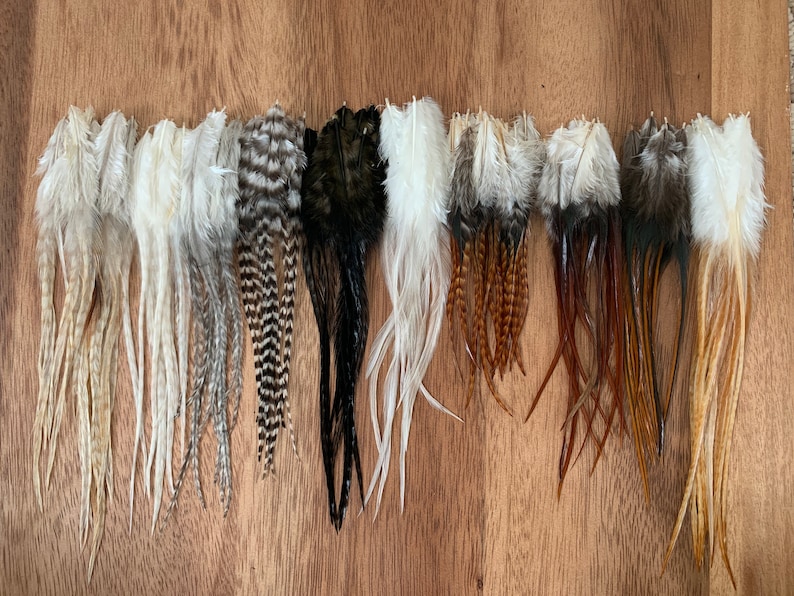 Wholesale Feathers Short Rooster Hair Extension Feathers Etsy