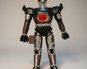 Vintage 1996 Bandai Big Bad Beetleborgs Shadow Borg Action Figure